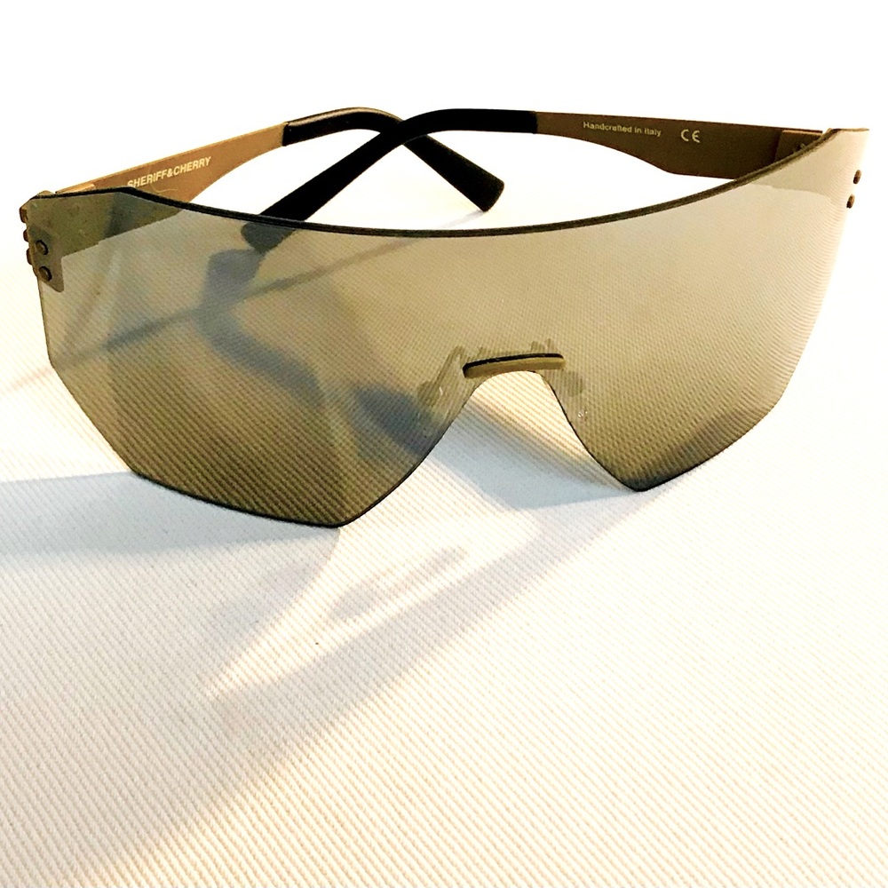 💛 Handcrafted Italian Sheriff & Cherry Sunglasses - Picture 6 of 16